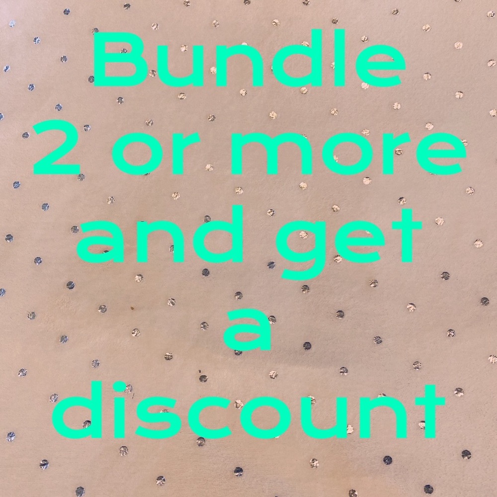 Bundle discount!